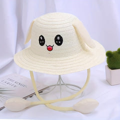 Boys Sun Hat with Movable Ears for Outdoor Fun