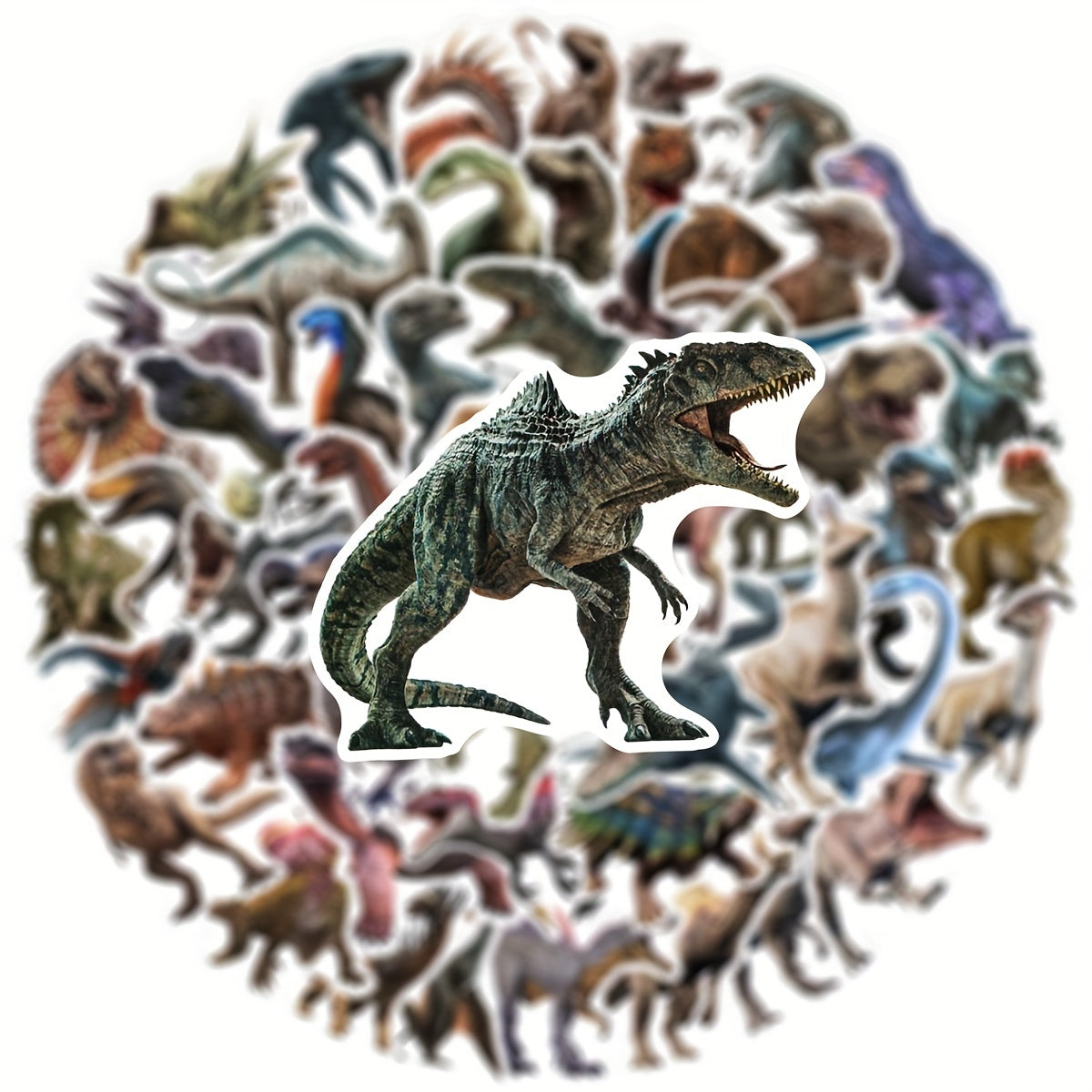50pcs Dinosaur Series Phone Case Graffiti Stickers Waterproof DIY Stickers