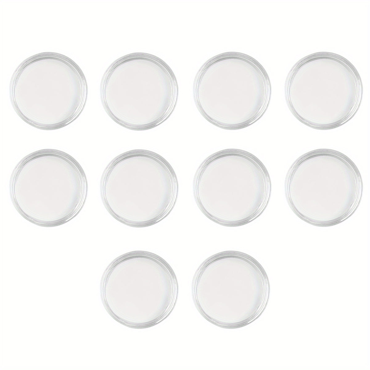 10pcs Coin Holders 40mm Coin Case Storage for Collectors