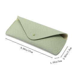 Leather PVC Sunglasses Case in Various Colors