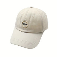 Embroidered Soft Top Baseball Cap For Men And Women