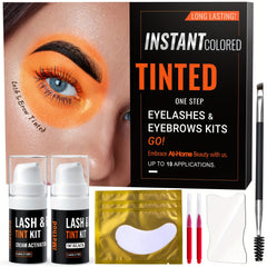 Eyelash & Eyebrow Coloring Kit - Professional Salon Effect