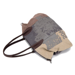 Thick Canvas Tote Bag Durable Shoulder Bag for Women