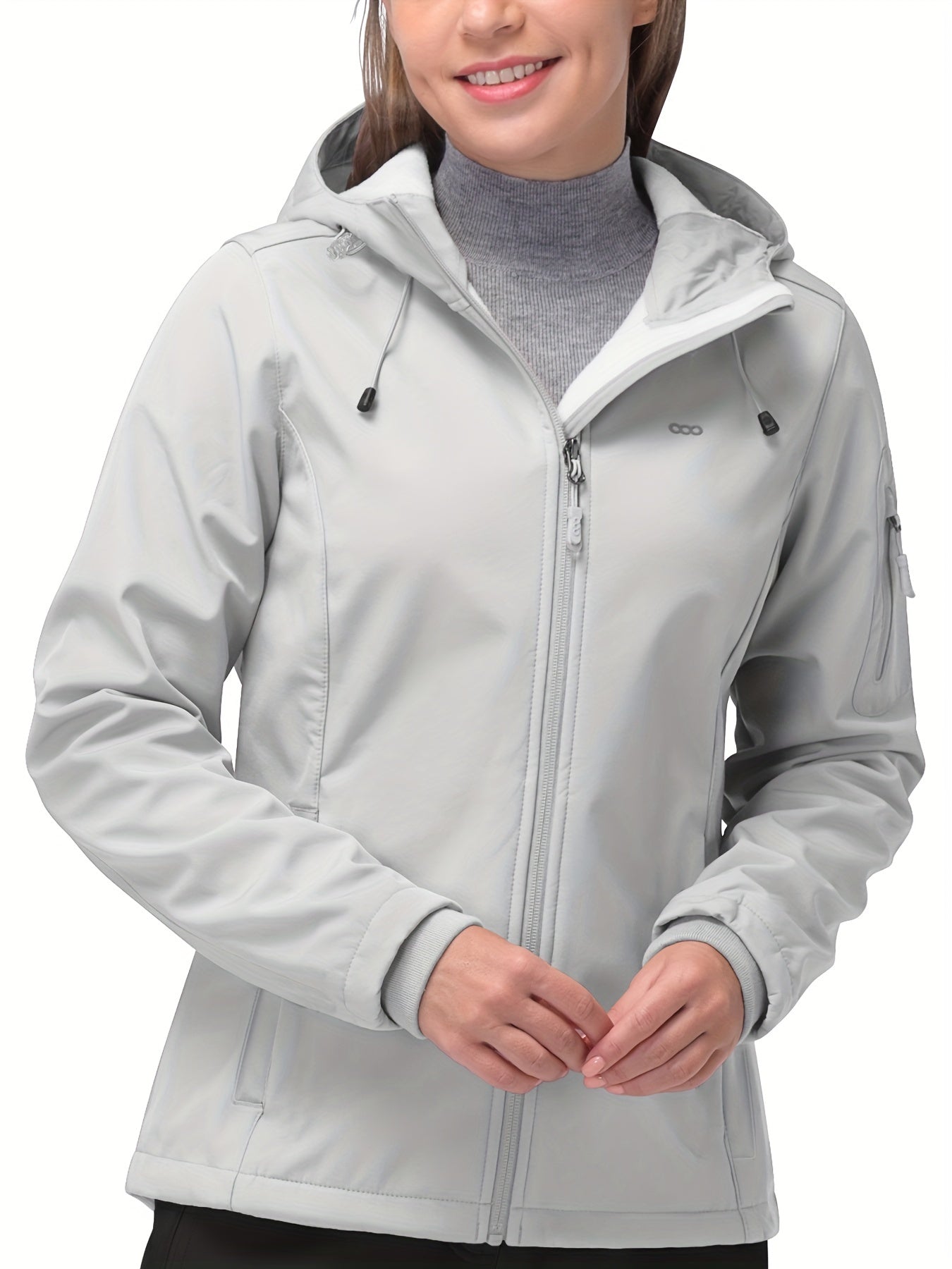 Waterproof Sports Jacket Fleece Liner Windproof Coat
