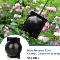 3pcs High Pressure Root Growing Box for Tree, Reusable Grafting Ball Controllers