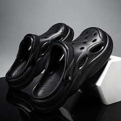 Men's Soft Closed Toe Sandals Walking Shoes
