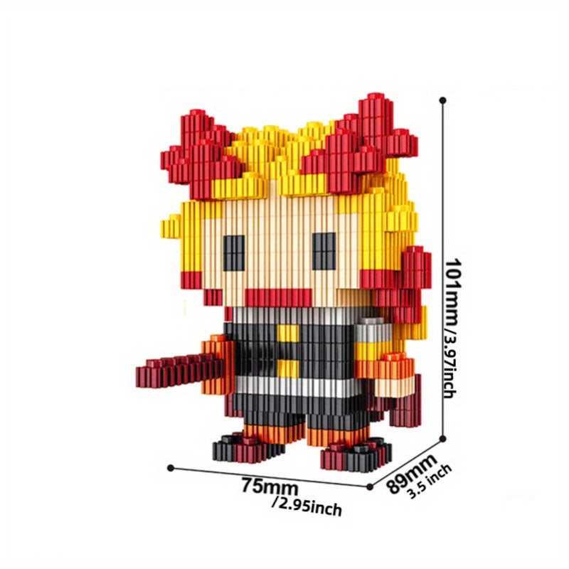 Anime Model Series Assembled Building Blocks Toy