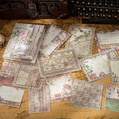 30pcs Retro Journal Decorative Base Layer Paper Pack