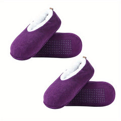 Plush Low Cut Floor Socks Soft & Warm Women's Stockings