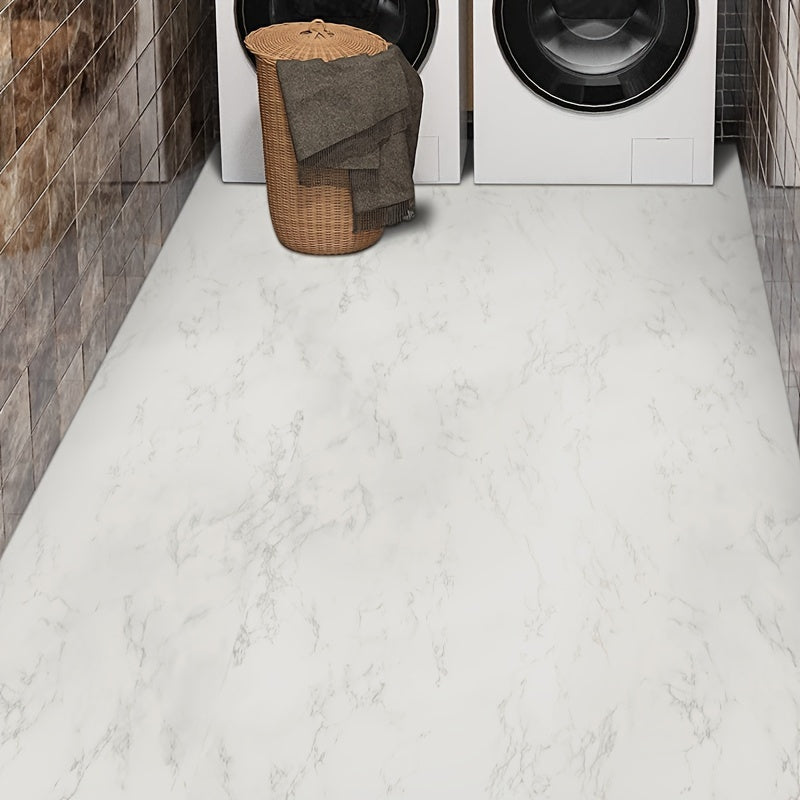 Matte Marble Pattern Self-Adhesive Wallpaper Anti-Slip Waterproof Sticker