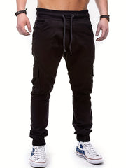 Men's Drawstring Cargo Jogger Pants