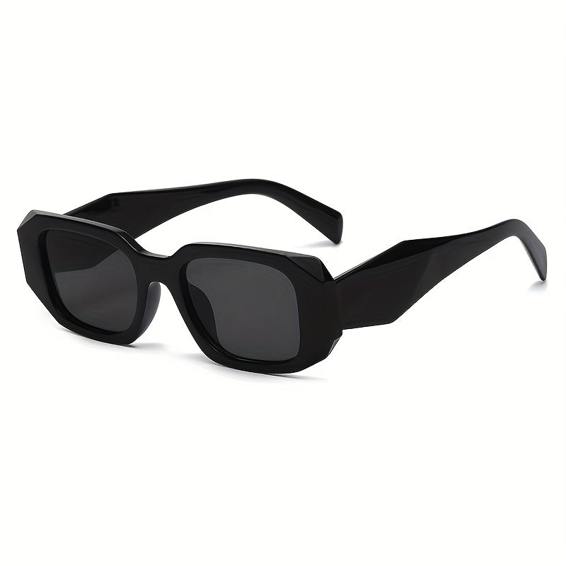 Stylish Punk Rectangular Sunglasses UV Protection Outdoor Travel Eyewear
