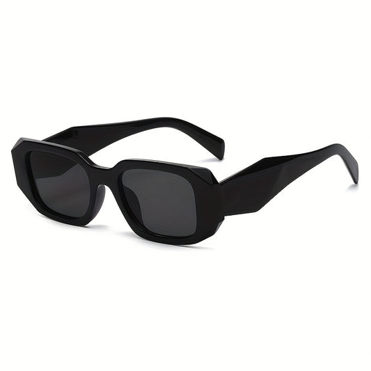 Stylish Punk Rectangular Sunglasses UV Protection Outdoor Travel Eyewear