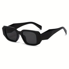 Stylish Punk Rectangular Sunglasses UV Protection Outdoor Travel Eyewear