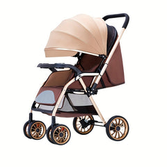 Lightweight Baby Stroller Portable Stroller One Step Fold Self Standing Fold