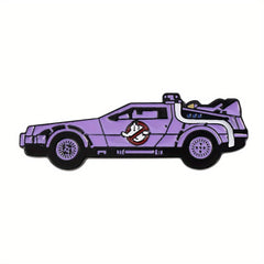 Purple Armed Car Enamel Pins Metal Paint Badges