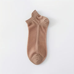 Breathable Low Cut Sports Socks - 5 Pairs