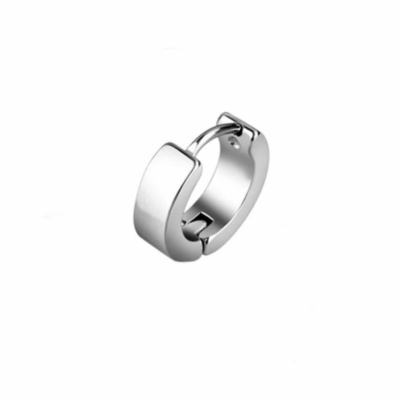 Men's Titanium Steel Ear Buckle Punk Studs