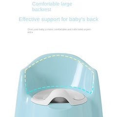 Children's Backrest Toilet Easy to Clean