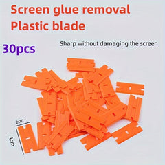 Plastic Razor Blades Scraper Tool Paint Remover 30pcs Kit 10 PCS Blades