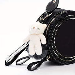 24pcs Bear Plush Toy Keychain Bag Accessory Little Bear Christmas Birthday Gift