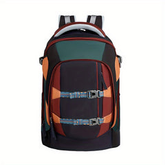Materns Schoolbag Female Large Capacity Lightweight High School Student Backpack