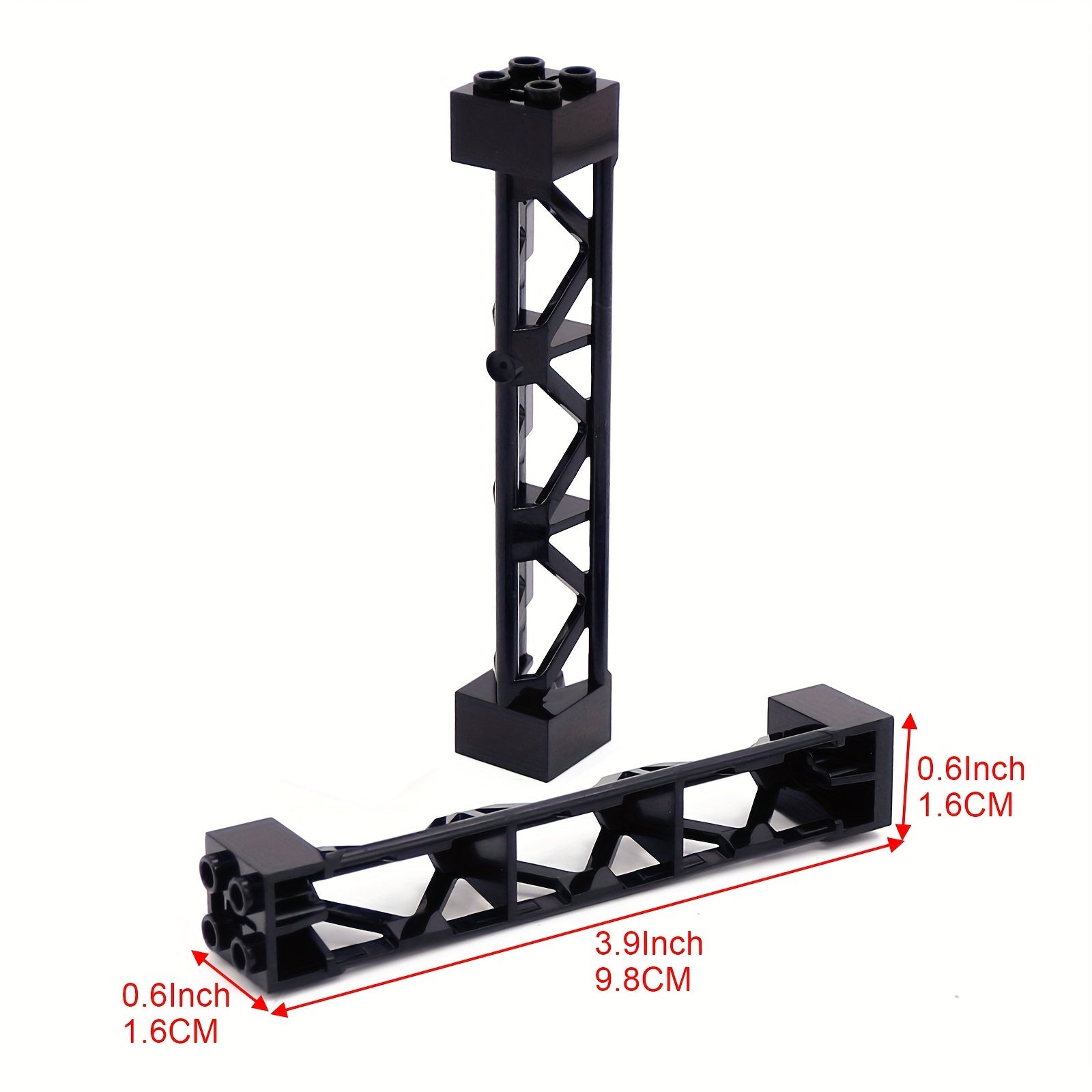 8pcs Building Blocks 2x2x10 Support Pillars Bricks Bulk Compatible 58827 95347