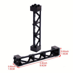 8pcs Building Blocks 2x2x10 Support Pillars Bricks Bulk Compatible 58827 95347