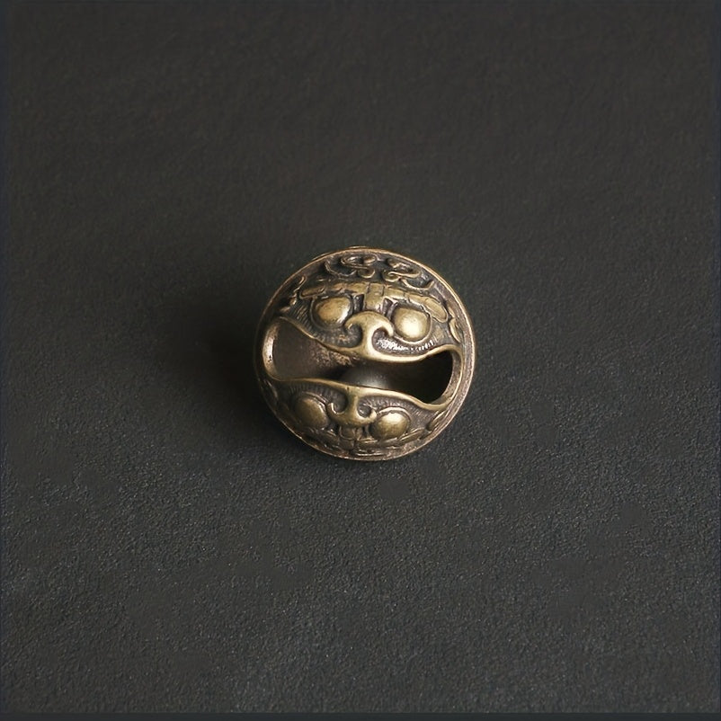 Brass Gluttonous Bell Car Keychain Pendant Bell Accessories