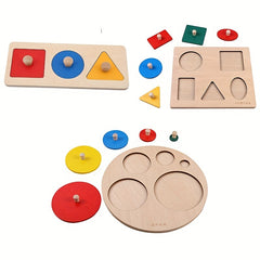 Educational Geometric Building Blocks for Kids