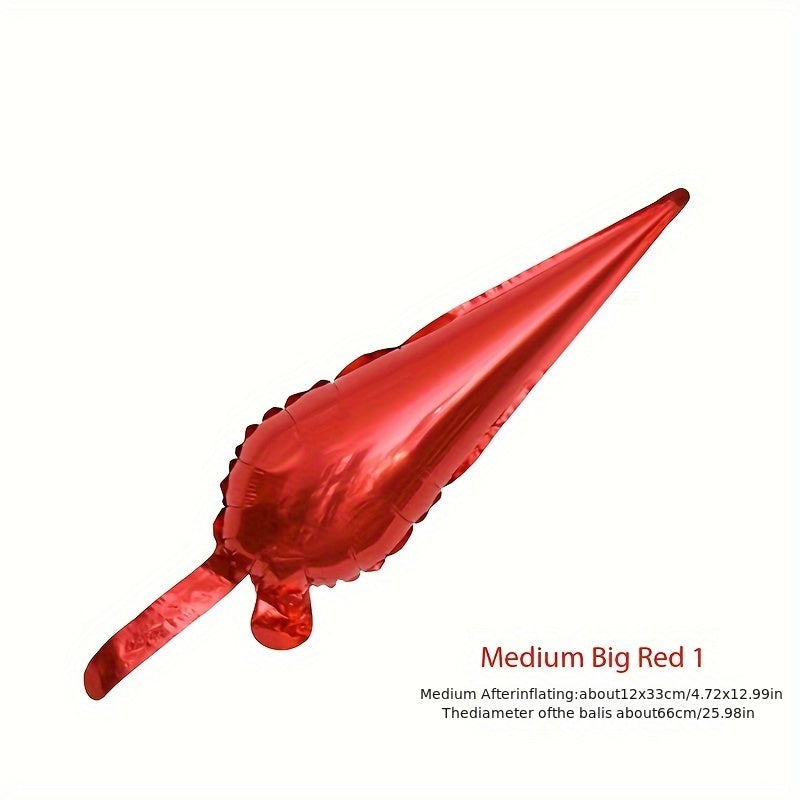 12pcs Exploding Star Water Drop Light Aluminum Film Balloon