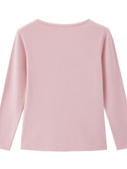 Women's Thermal Underwear Set Long Sleeve Crew Neck Tops & Pants