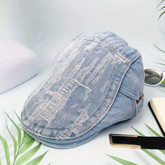 Summer Classic Cowboy Beret Breathable Mesh Hat