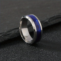 Stainless Steel Shell Ring for Men and Women