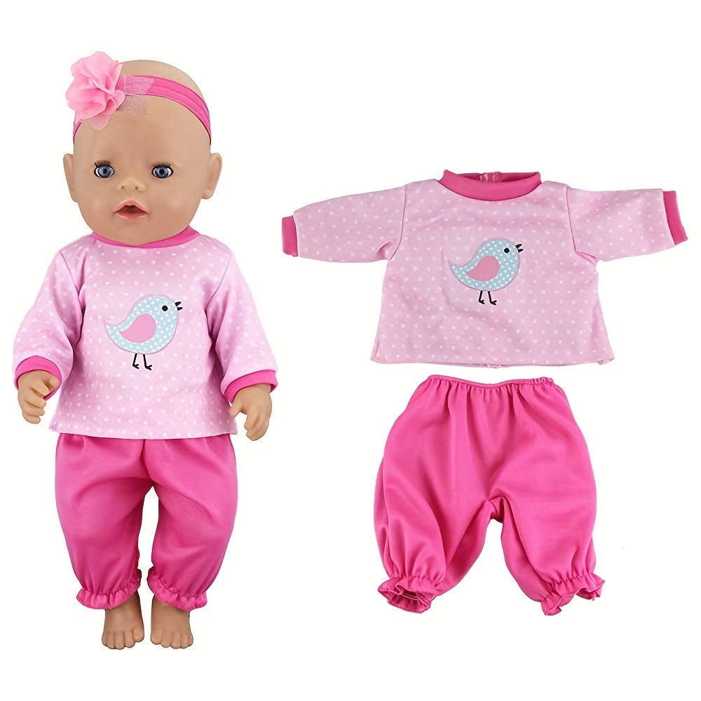 4 Sets Doll Outfits Fit For 43 18 45 72 Cm Girl Doll