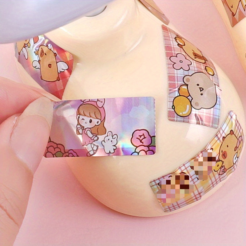 Wearable Shared Sticker Bracelet - Random One Character - DIY Sticker Bracelet