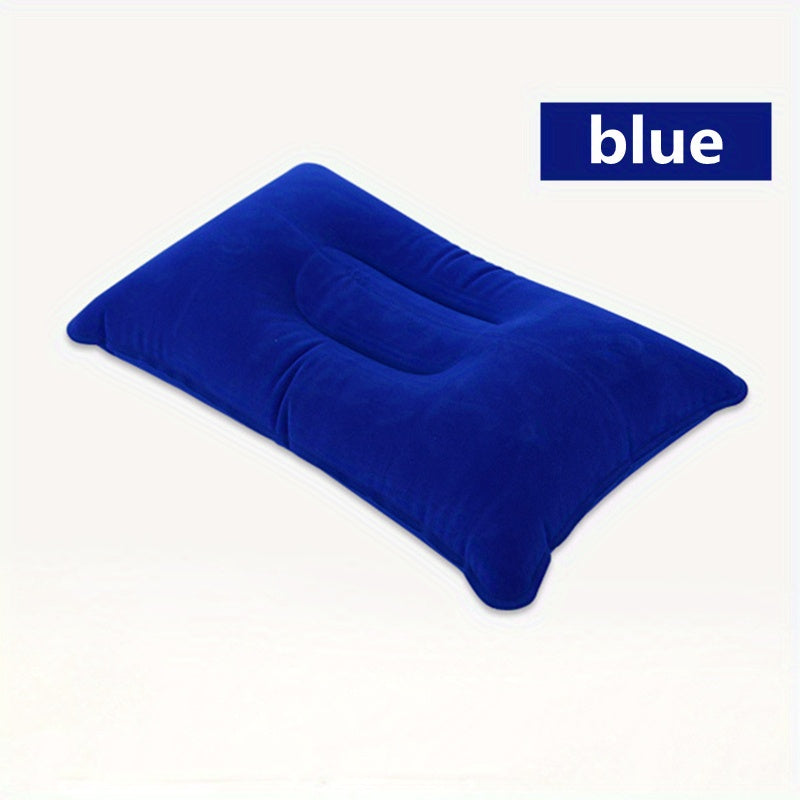 1pc Inflatable Square Pillow for Travel Camping Holiday