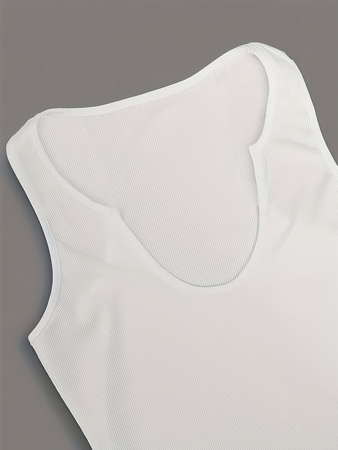  Notched Neck High Stretch Bodycon Cami Dress