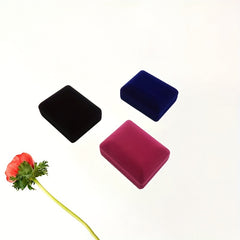 Velvet Necklace Pendant Jewelry Display Box for Gifts