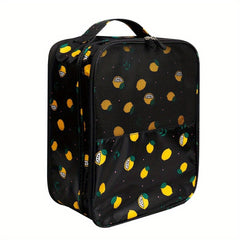 Travel Shoes Storage Bag Lemon Pattern Organizer