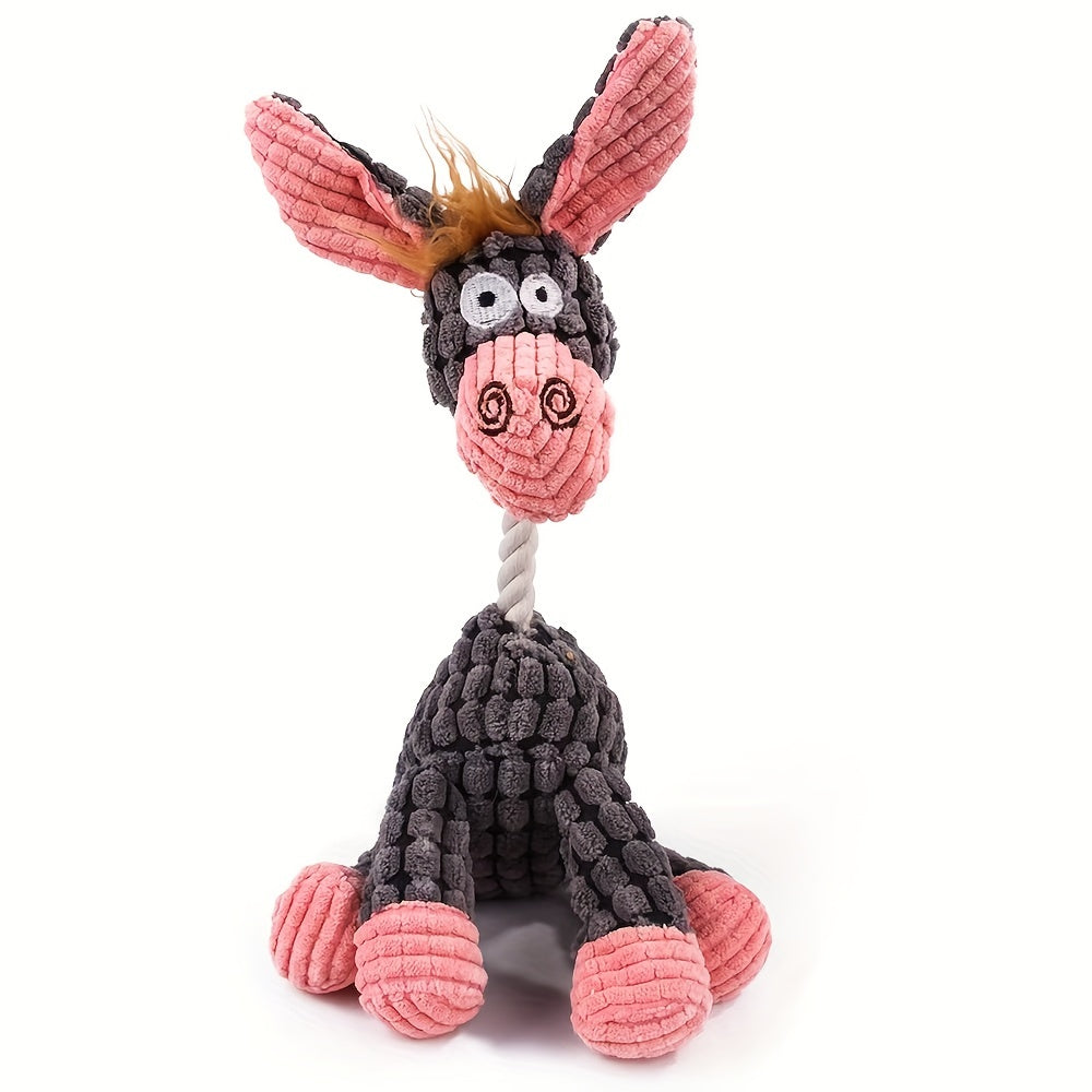 Interactive Donkey Chew Toy for Dogs