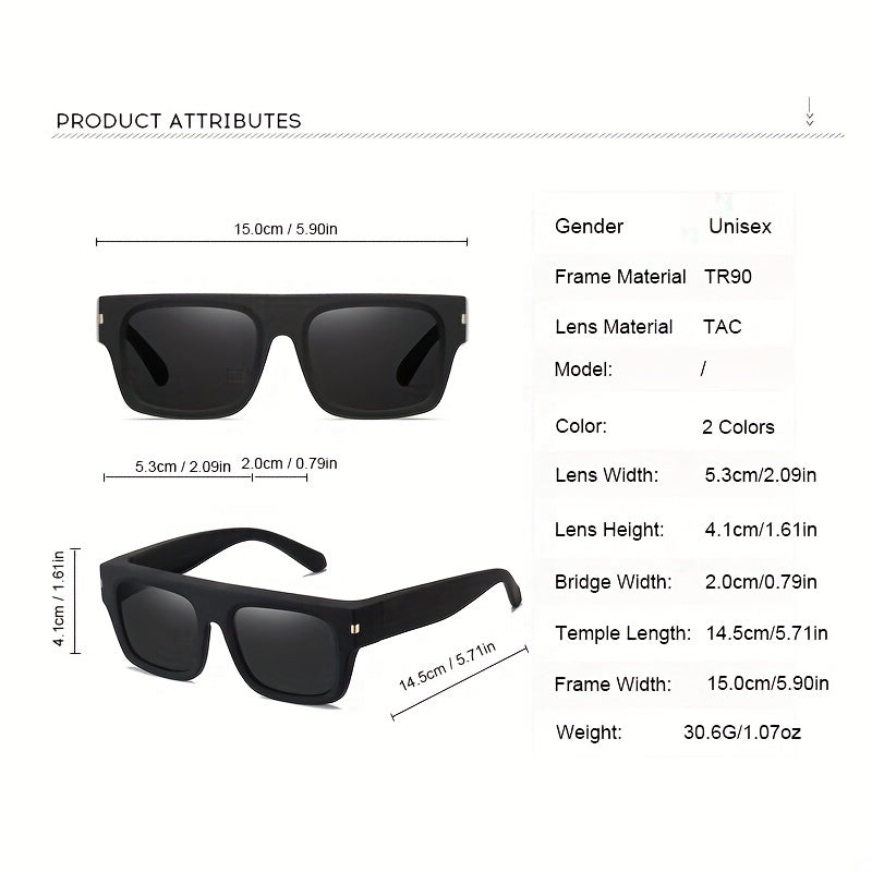 Men's Clip On Sunglasses UV Protection For Outdoor Travel