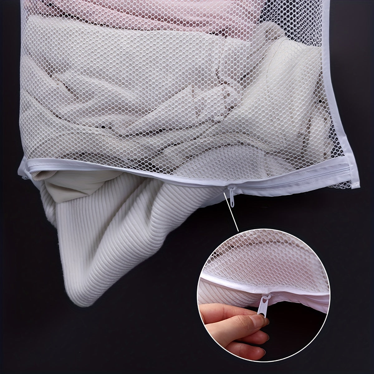 Colorful Mesh Bath Bag Durable Polyester Waterproof Organizer