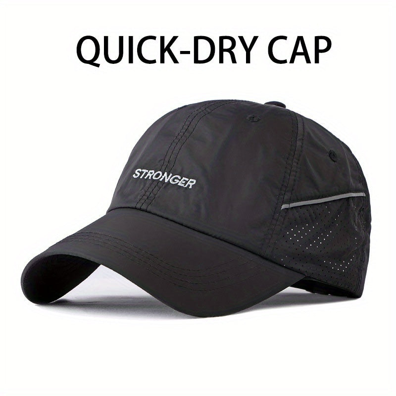 Quick Drying Sports Baseball Cap Sun Protection Duck Cap Golf Cap