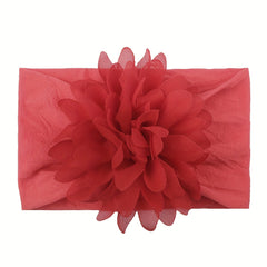 Chiffon Flower Baby Hair Band Nylon Headband