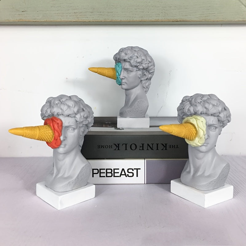 Mythology Ice Cream Statue for Home Decor