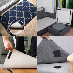 80pcs Strong Magic Self adhesive Nylon Industrial Double sided Stickers