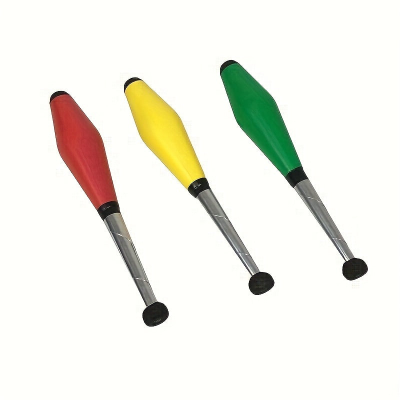 Juggling Stick Set 3pcs Red Yellow Green