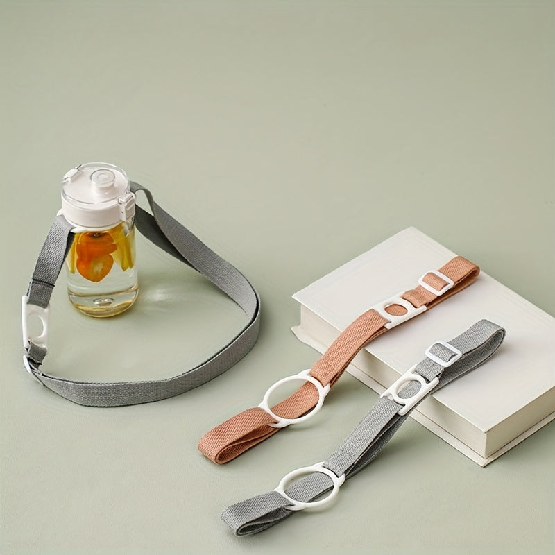 Outdoor Insulated Water Bottle with Strap Lanyard
