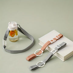 Outdoor Insulated Water Bottle with Strap Lanyard